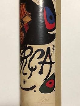 ジョアン・ミロ FCバルセロナ 75周年記念ポスター 503mm x 728mm ジョアン・ミロ FCバルセロナ 75周年記念ポスター 503mm x 728mm