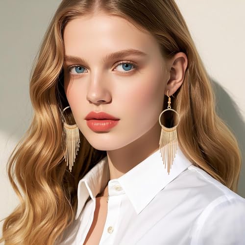 ESRICH 20 Pairs Gold Earrings for Women,Silver Earring,Earrings for Women,Dangle Earrings for Womem2