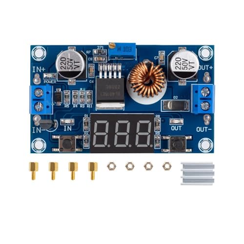 XL4015 ayarlanabilir DC-DC voltaj düşürücü modül, 5A ve 75W step-up özelliği