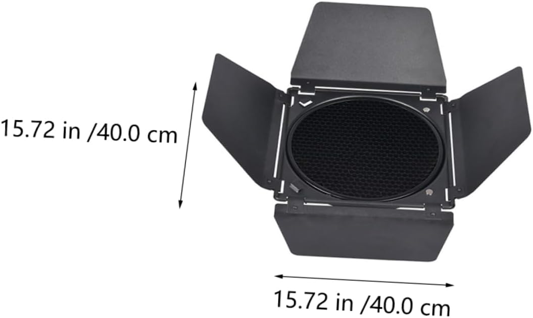 NUOBESTY 1set Filters Honeycomb Diffuser for Flash Lamp Easy Installation and Light Barrier Kit for Professional Photography and Home Use