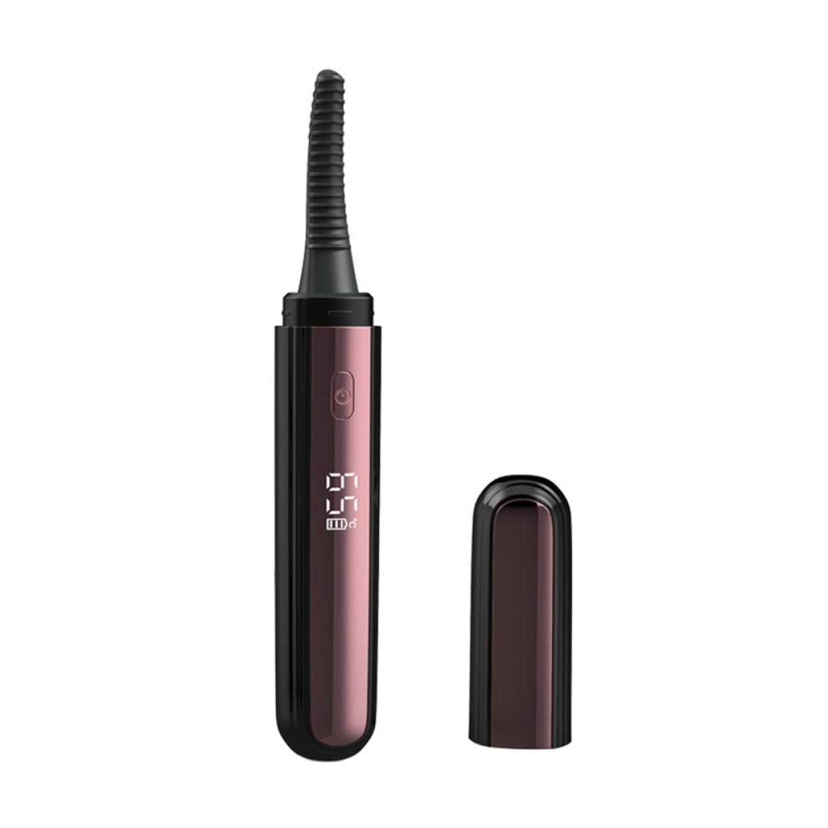 Rizador Abs 360mah Recargable Eléctrico Negro de Pestañas | Pinza Calefactora Profesional 1 Juego Portátil y Ligero , para Maquillaje y Viaje de Negocios