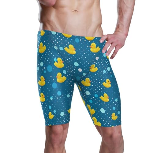 Little Yellow Duck Men's Swimsuit Swim Jammers L B0402362