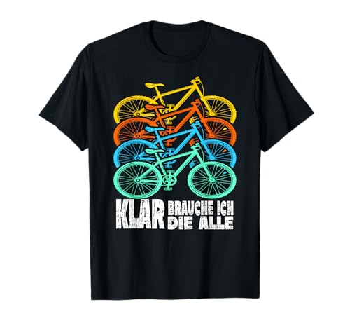 Fahrrad Mountainbike Radfahrer lustiger Spruch ebike T-Shirt