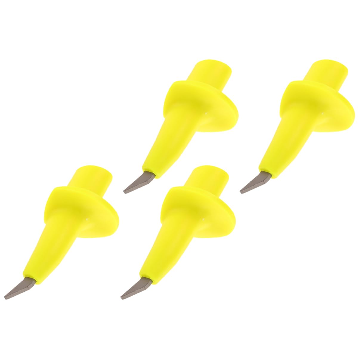 KOMBIUDA 4pcs Trekking Pole Tip Non-Slip Cane Tip Tips for Walking Sticks Crutch Tips Pad Feet for Hiking Poles Crutch End Protector Crutch Tip for Hiking Ski Stick Tip Crutch Accessories