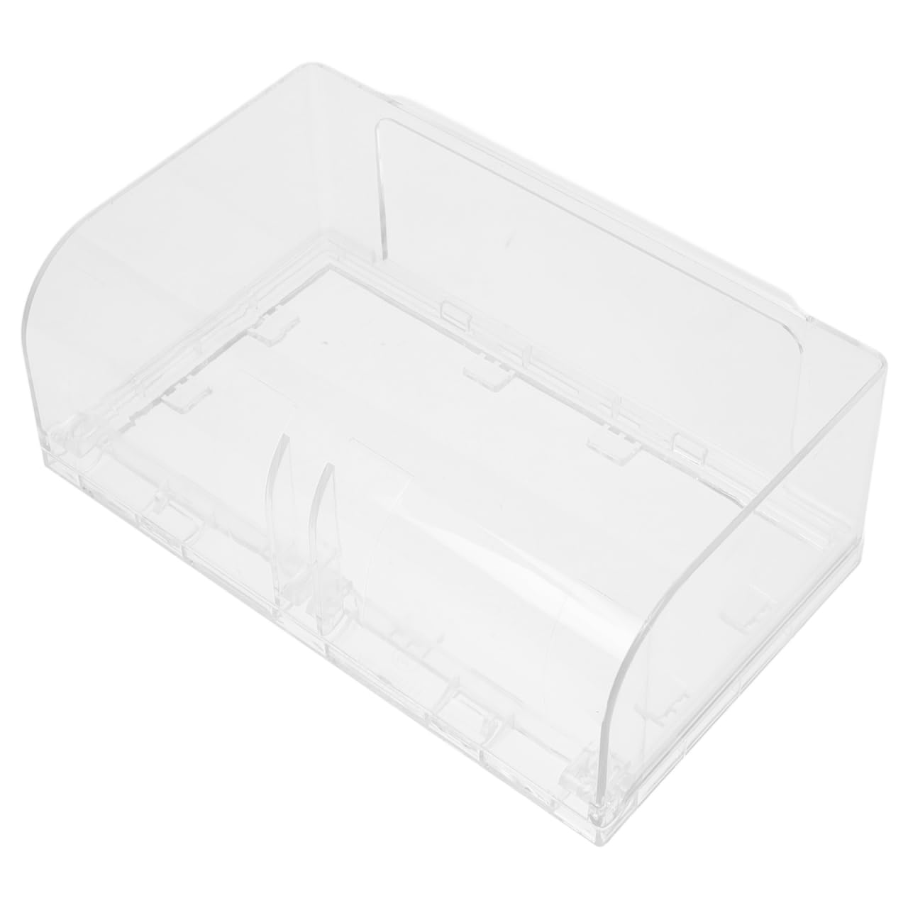 Housoutil Waterproof Socket Cover Double Position Socket Box with Adhesive Install Thickened Splash Proof Outlet Cover for Kitchen Bathroom Living Room Home Commercial Use