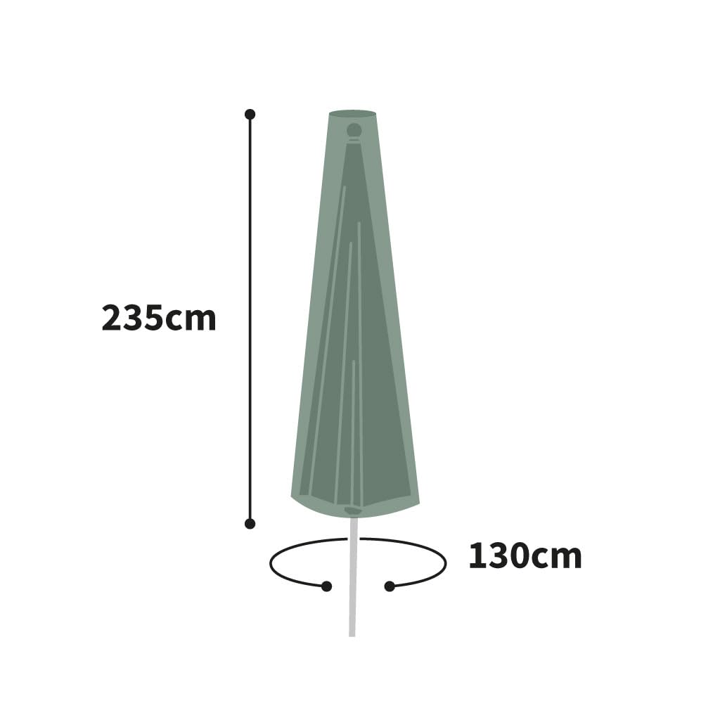 Bosmere Protector 6000 Copertura Per Ombrellone Da Giardino – Impermeabile E Resistente Ai Raggi UV – Adatta Per Ombrelloni Con Base Fino A 235 Cm Di Circonferenza – Garanzia 6 Anni