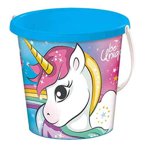 Mondo-28535 Unicorno Secchiello Mare Renew Toys, Multicolore,...