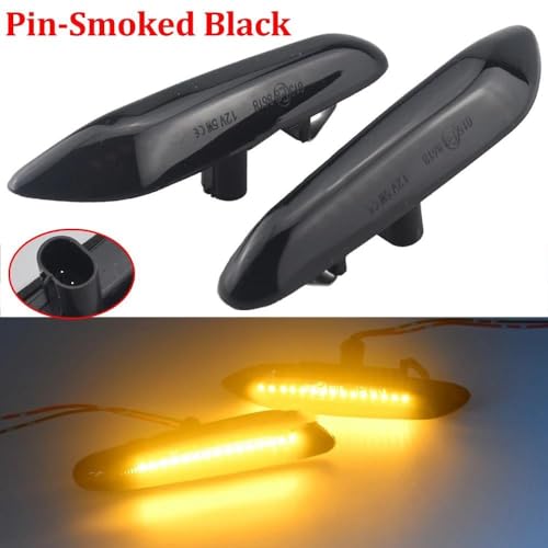 Indicador lateral LED para solucionar pilotos opacos en BMW E90 E60 E46 intermitente 2