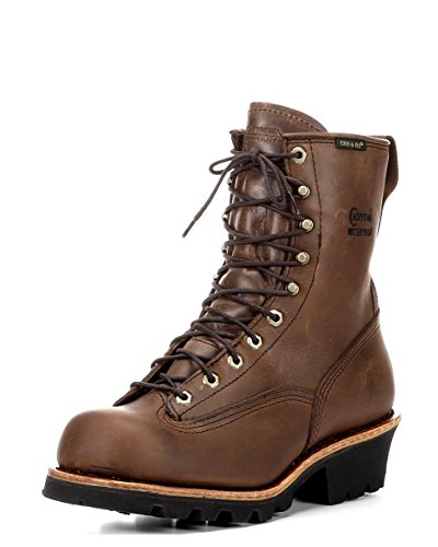 Chippewa Men's 73100 Lace-To-Toe Logger Boot,Bay Apache,8 E US