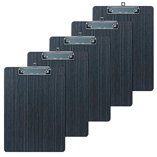 JAKAGO Klemmbretter A4 - 10er Pack Mit Metallklemme & Aufhängeöse