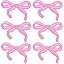 6pcs-Hot Pink