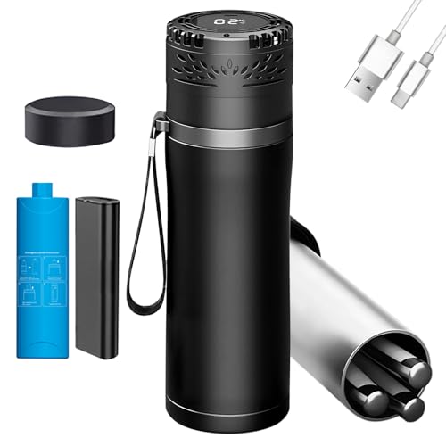 Porta Insulina Termico per Viaggio, Borsa Termica Insulina Medicinali con USB, Mini Borsa Frigo per Medicinali, Astuccio Termico per Insulina, Contenitore Termico Medicinali con Display Digitale