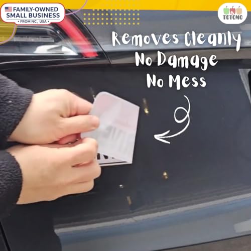 Image of Non-Magnetic Student Driver Sticker for Car New Drivers Vehicle Safety Sign Decal Window Cling Rookie Learner Removable Bumper Stickers Please Be Patient (3pc Set)
