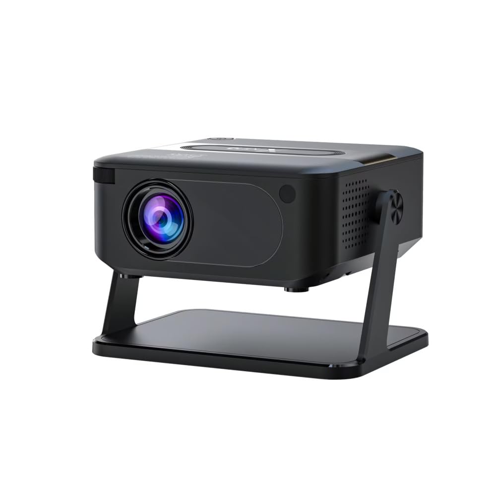 Dkain HA 109 Smart Projector | Android 11 | 4K Supported | 1024×768 Native Resolution | Dual Band WiFi 6 + Bluetooth | 4D Keystone Correction | Built-in Speaker | Includes Remote, Power Cable-image-8