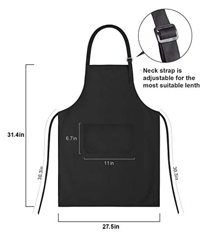 Couple Aprons For Cooking-The Boss The Real Boss Apron Set Funny Adjustable Baking Aprons His And Her Engagement Anniversary Wedding Valentines Day Bridal Shower Gift #TOP4