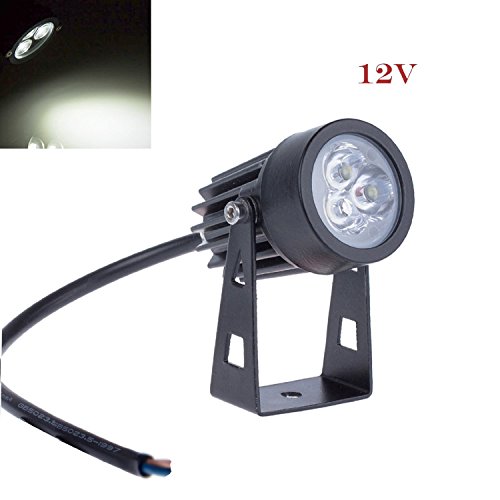 Lemonbest® Outdoor Led Landscape Up Down Light Spotlight Low Voltage 12V For Yard Step Lawn Lighting (Cool White) #TOP6