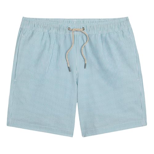 Fair Harbor Bayberry Trunk Mens Swim Suits with Liner 7-inch Inseam Anti-Chafe Classic fit Swim Trunks