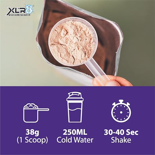 Image of XLR8 Performance Whey Protein Concentrate - Chocolate | Lab Certified Protein Content | Supports Muscle Recovery & Growth