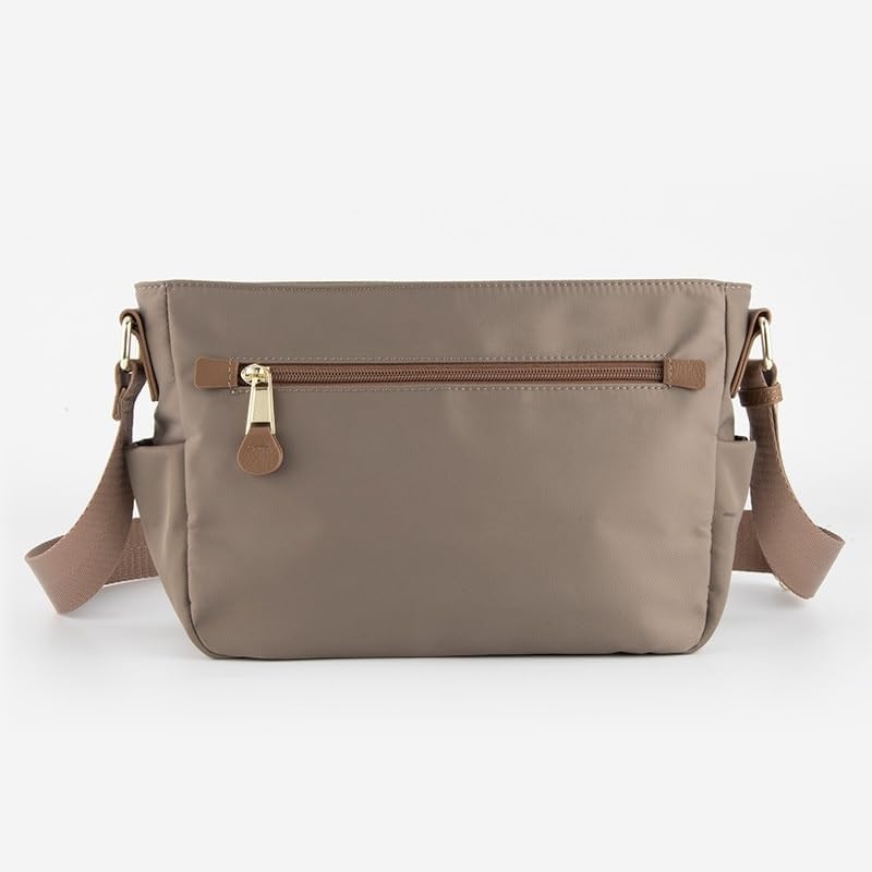 ウエストバッグ ボディバッグ シンプルな大容量クロスボディバッグ 大容量(Black)