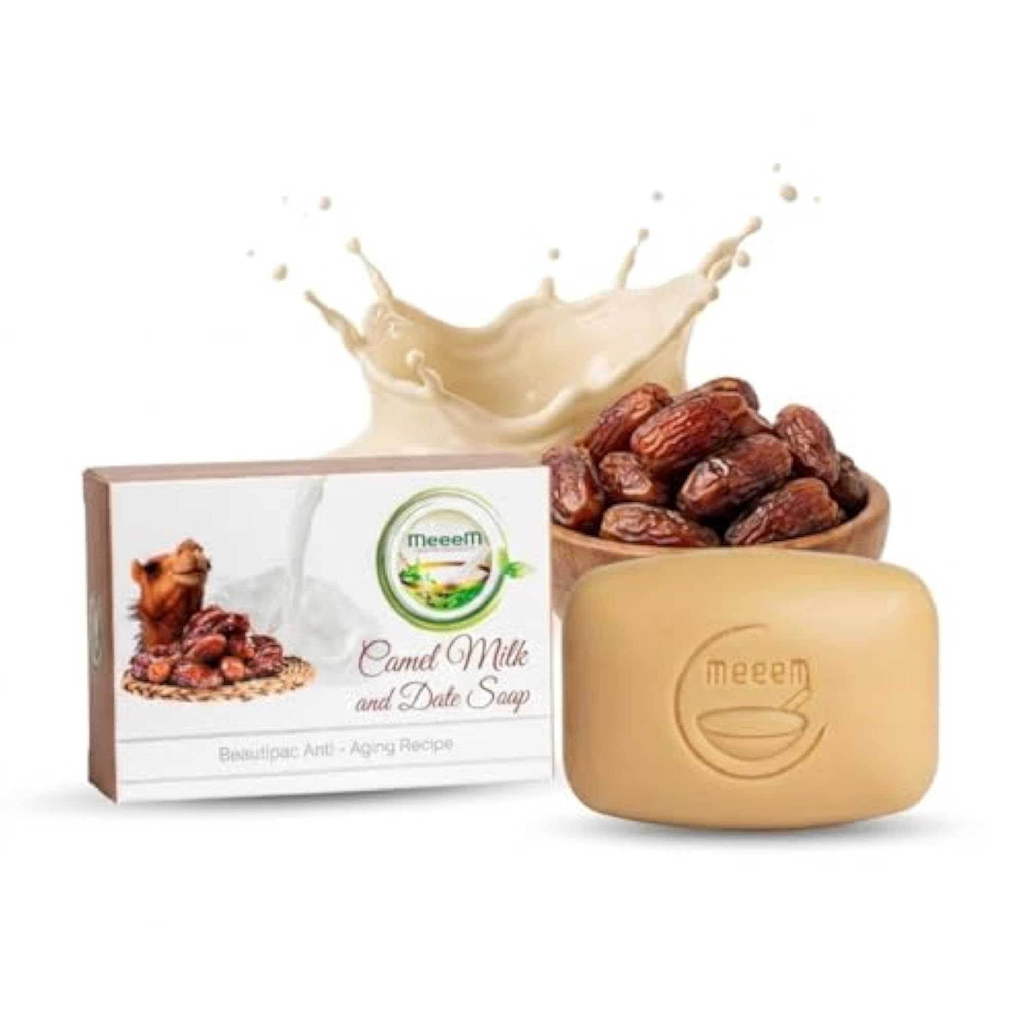 Camel Milk & Dates Handmade Soap, Nourishing Care