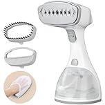 LEBENLANG Handheld Garment Steamer Iron - 1500W & 300ml & 2 Mode I Incl. 2 Attachments & Ironing glove I vertical steamers iron for clothes handheld vertical steamer clothes I Clothing Steamer shirt