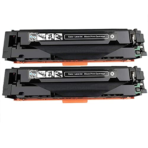 Office Ink Toner CF380X CF380A 312A 312X Toner Cartridge Compatible For HP LaserJet Pro Color MFP M476dn M476dw M476nw Printer (2 Black)