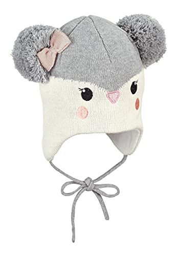 Sombrero para bebés Sterntaler Strickmütze Vogel de punto suave 3