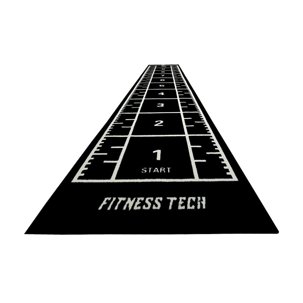 Pista de Sprint de Césped Artificial Fitness Tech | Superficie Antideslizante para Trineo, Sprints y Arrastres