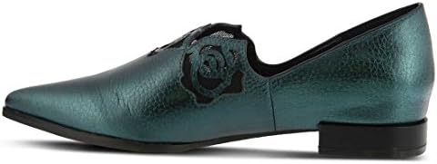 Azura by Spring Step Women's Fantasic Pointed Toe Flat, Teal, 35 EU/5 M US | Image 1