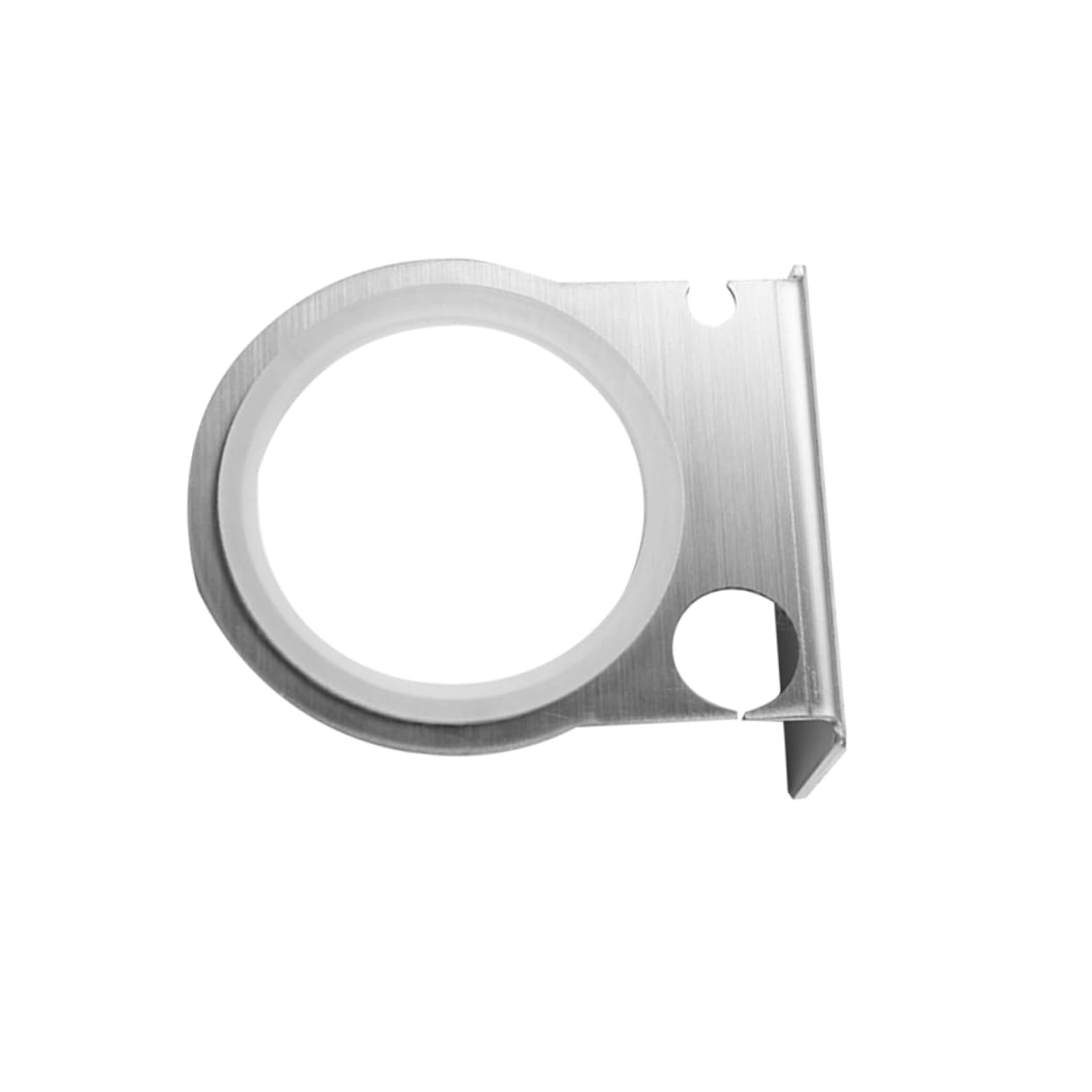 TOBBOMEY Hair Dryer -mounted 304 Stainless Steel Easy to Install Adhesive Tape for Bathroom Barbershop