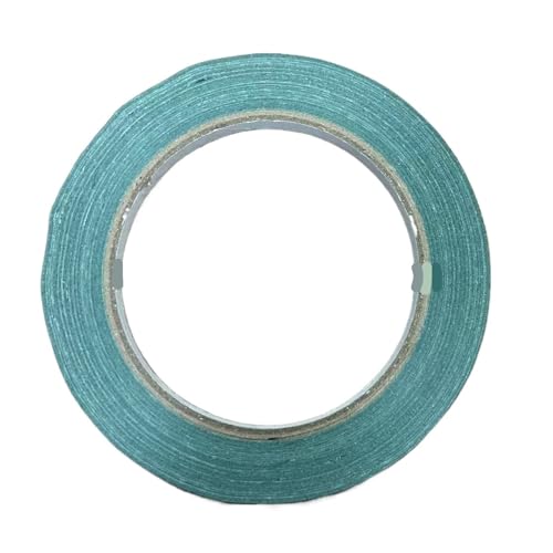 Ruban floral vert de 12mm anti-glisse pour enveloppe tige artisanale fleuriste