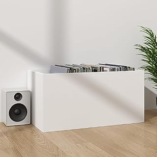 CIADAZ Boîte de rangement vinyles Blanc 71x34x36 cm Bois d’ingénierie,Boîte De Rangement De Jardin,Coffre De Stockage,Boîte De Stockage - Les Beatles, Paul McCartney, John Lennon, RIngo Starr, George Harrison CIADAZ Boîte de rangement vinyles Blanc 71x34x36 cm Bois d'ingénierie,Boîte De Rangement De Jardin,Coffre De Stockage,Boîte De Stockage – Image 7