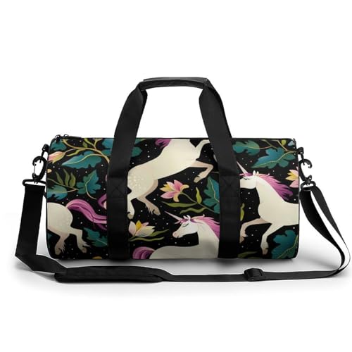 Sac de sport gym licorne compact et léger pour transporter les affaires sans s'encombrer