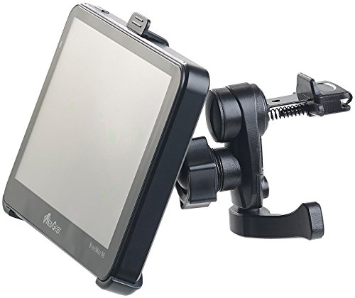 NavGear Zubehör zu Navi Halterungen für Pkw: Navi-Halterung zum Einhängen in Kfz-Lüftungsgitter (Navi Befestigung Auto) Cover