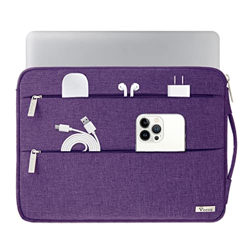 Voova Funda Portatil 15.6 16 Pulgadas(37×25,5×2,5CM),Impermeable...
