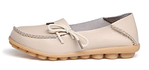 Image of VenusCelia Women's Breathable Comfort Walking Office Flat Loafer
