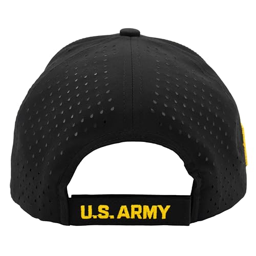 Image of US Army Veteran Hat for Men Official Licensed Military Veterans Embroidered Patch Design Army Seal Adjustable Baseball Cap