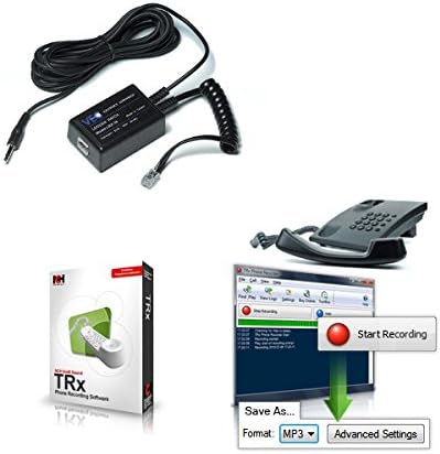TRx Professional Handset Call Recording Bundle