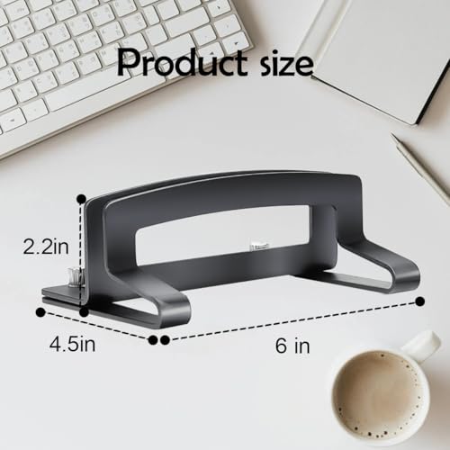 Soporte Vertical Ajustable para Laptop de Aluminio miniatura 2