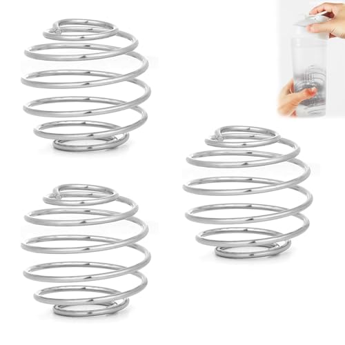 Image of 3PCS Protein Shaker Bottle Mixer Ball Set, Stainless Steel Mixing Balls for Protein Shaker, Drinking Bottle