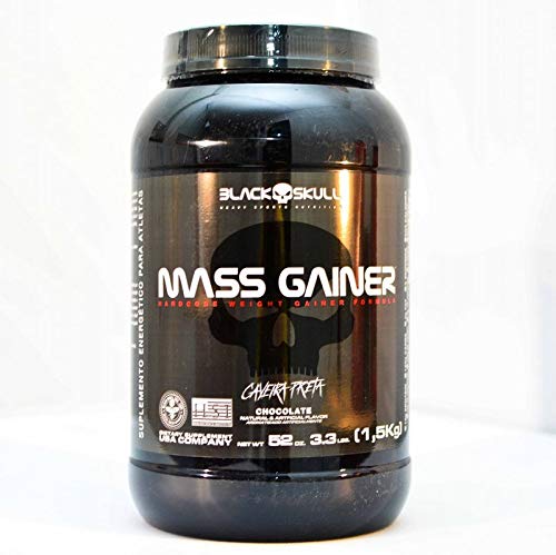 HIPERCALORICO MASS GAINER (1,5KG) - BLACK SKULL - Baunilha