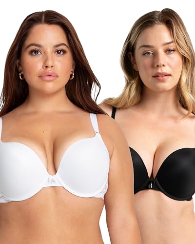Image of Smart & Sexy Womens Maximum Cleavage Underwire Push Up Bra