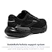 Brooks Men's Glycerin GTS 21 Supportive Running Shoe - Black/Black/Ebony - 9 Medium