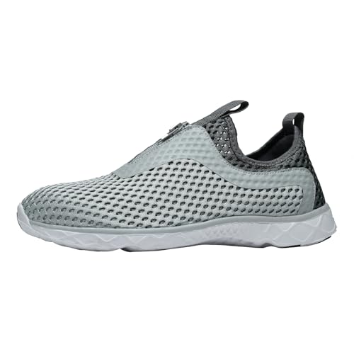 Image of Men's Quick Drying Aqua Water Shoes,3-Second Drainage & All-Terrain for Swimming,Hiking,Yoga