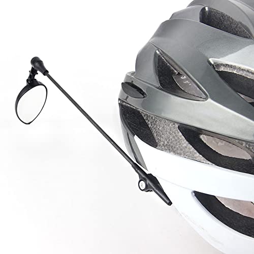 Espejo para casco de bicicleta ajustable ligero retrovisor de 360 grados para ciclismo 5