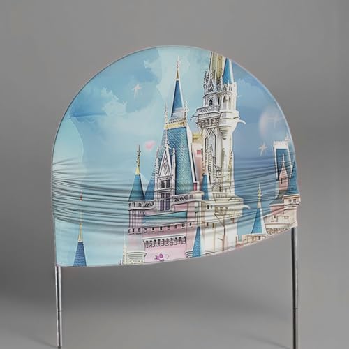 Funda Arco Princess Castle para Fondo Decorativo 6x2.6 ft miniatura 3