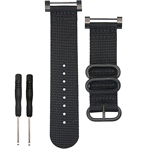 Correa de nylon Lijinlan para Suunto Core 24 mm miniatura 1