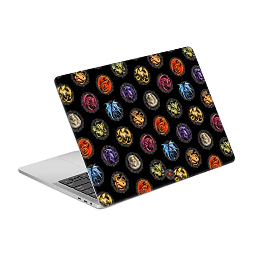 Autocollant MacBook Pro 13 A2338 Anne Stokes Modèle de Dragons