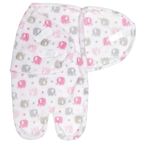 Image of EVERYDAY KIDS Baby Swaddle Blanket Wrap for Boys and Girls Size 0-3 Months
