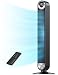Dreo Ventilateur tour oscillant à 90° avec télécommande, pour chambre à coucher, 106,7 cm, 6 vitesses, 3 + 1 modes, grand écran LED, contrôle tactile, minuterie 12h, ventilateur de sol silencieux sans